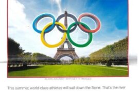 授業に新聞を　＝Olympics in Paris＝